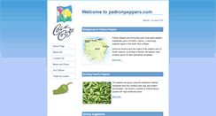 Desktop Screenshot of padronpeppers.com